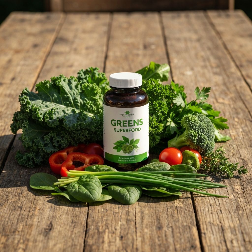 Grüner Superfood Mix