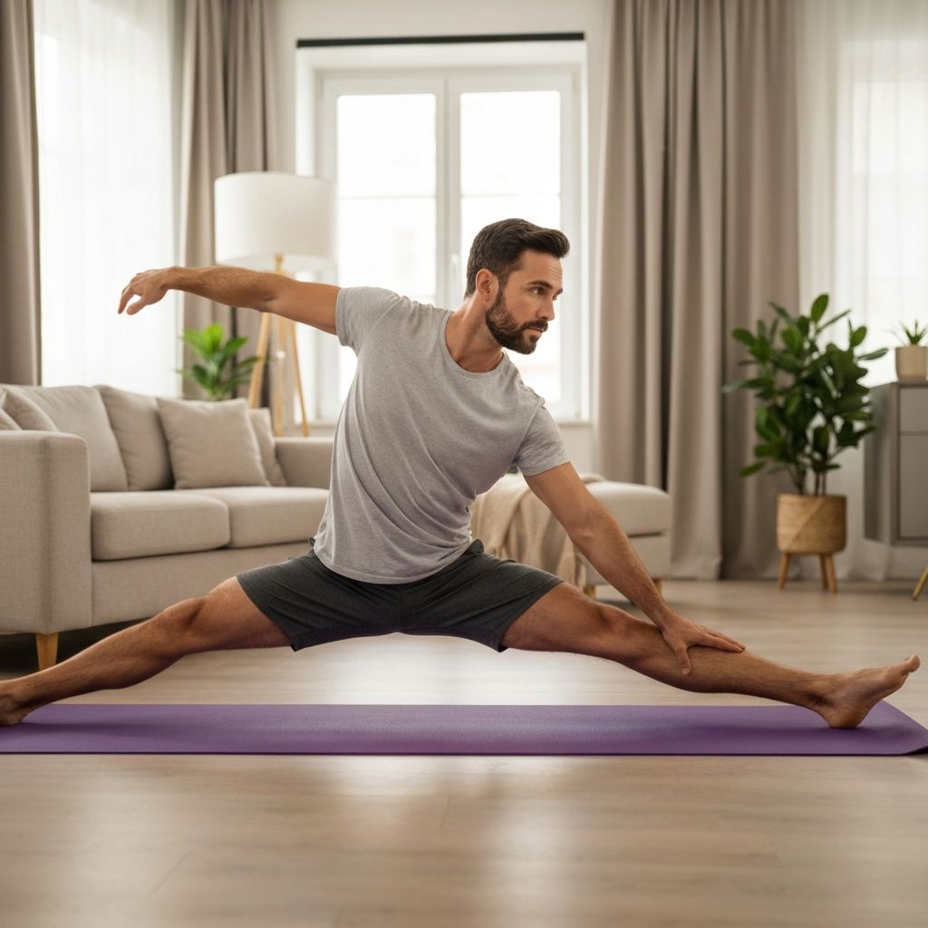 Yoga-Routine für Männer
